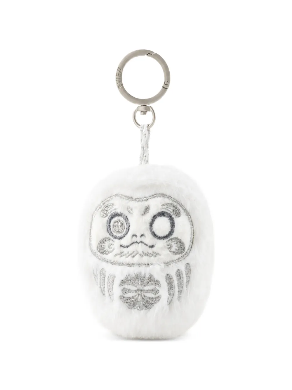 EVISU Daruma plush keyring