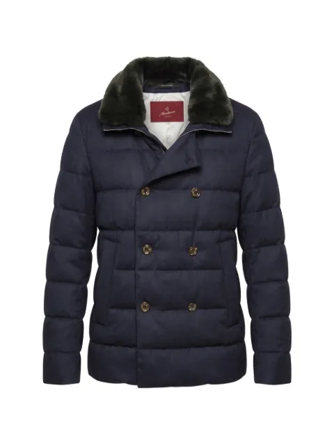 Montecore double-breasted quilted jacket