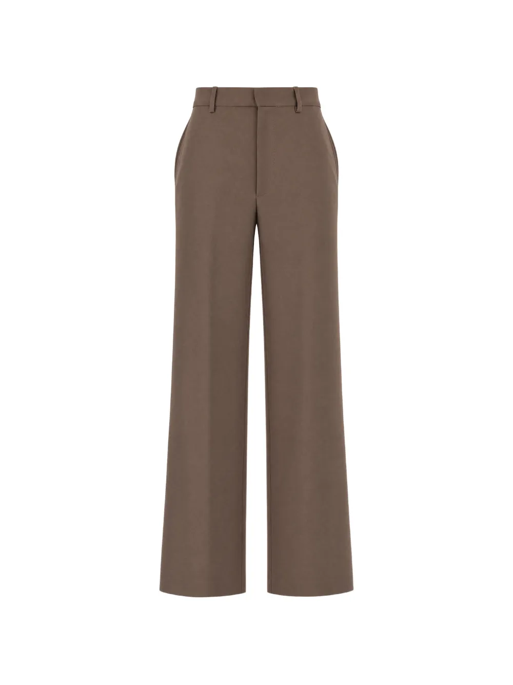 Anna Maria Paletti wide-leg tailored trousers - Marrone