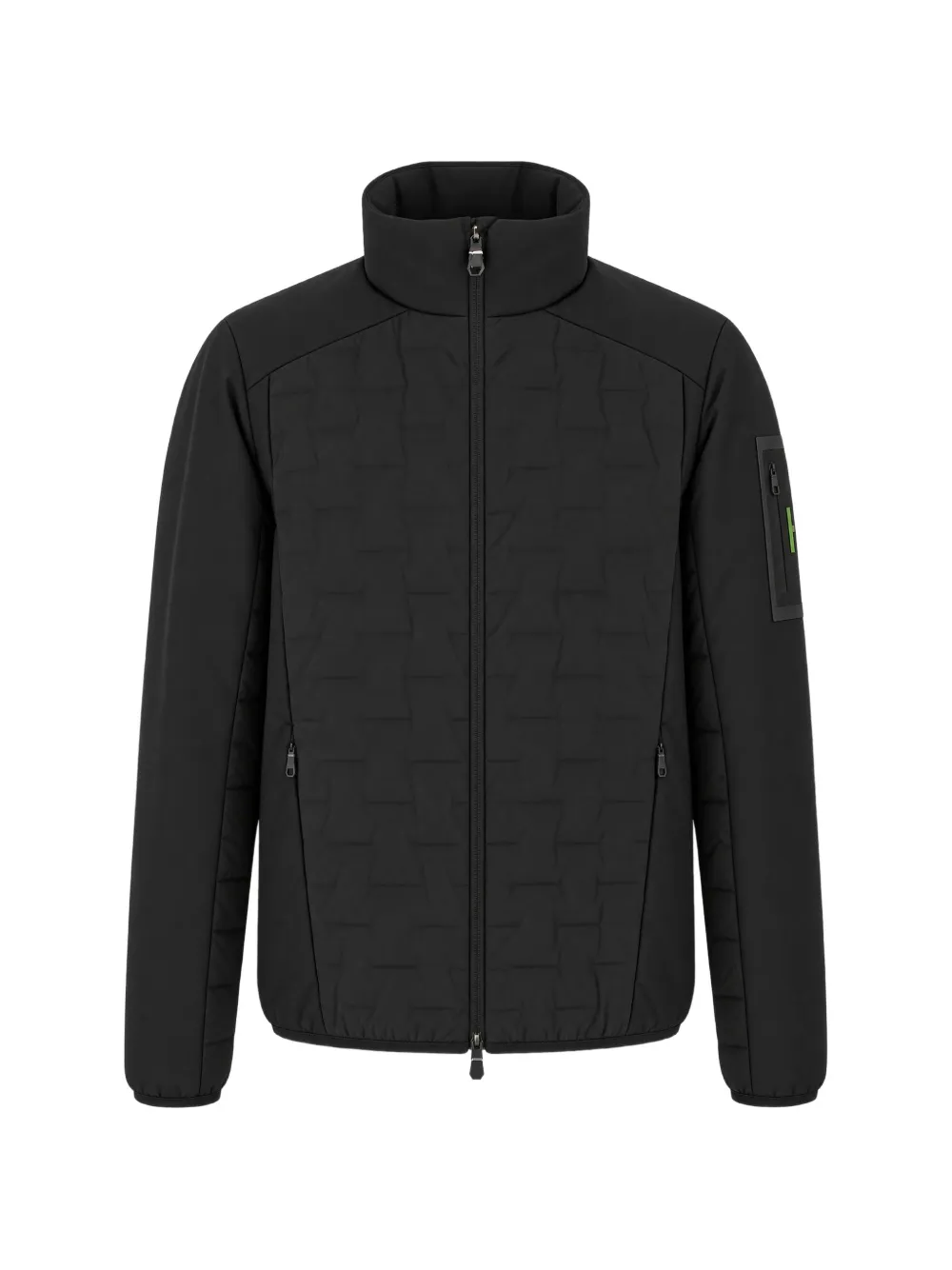 HUGO water-repellent jacket with down filling - Nero