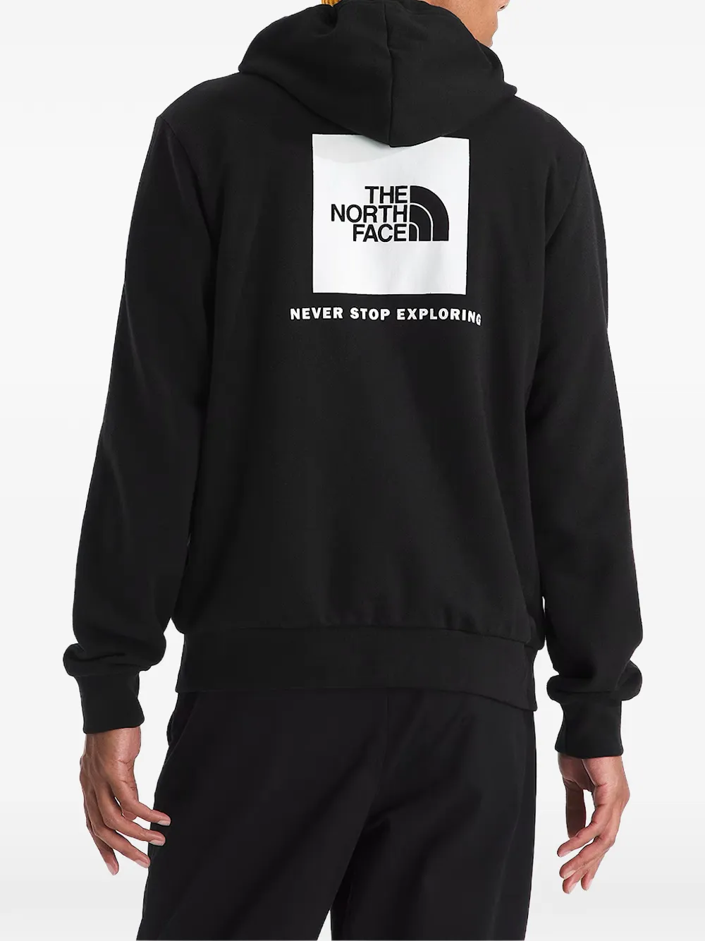 The North Face Evolution Box NSE regular hoodie Zwart