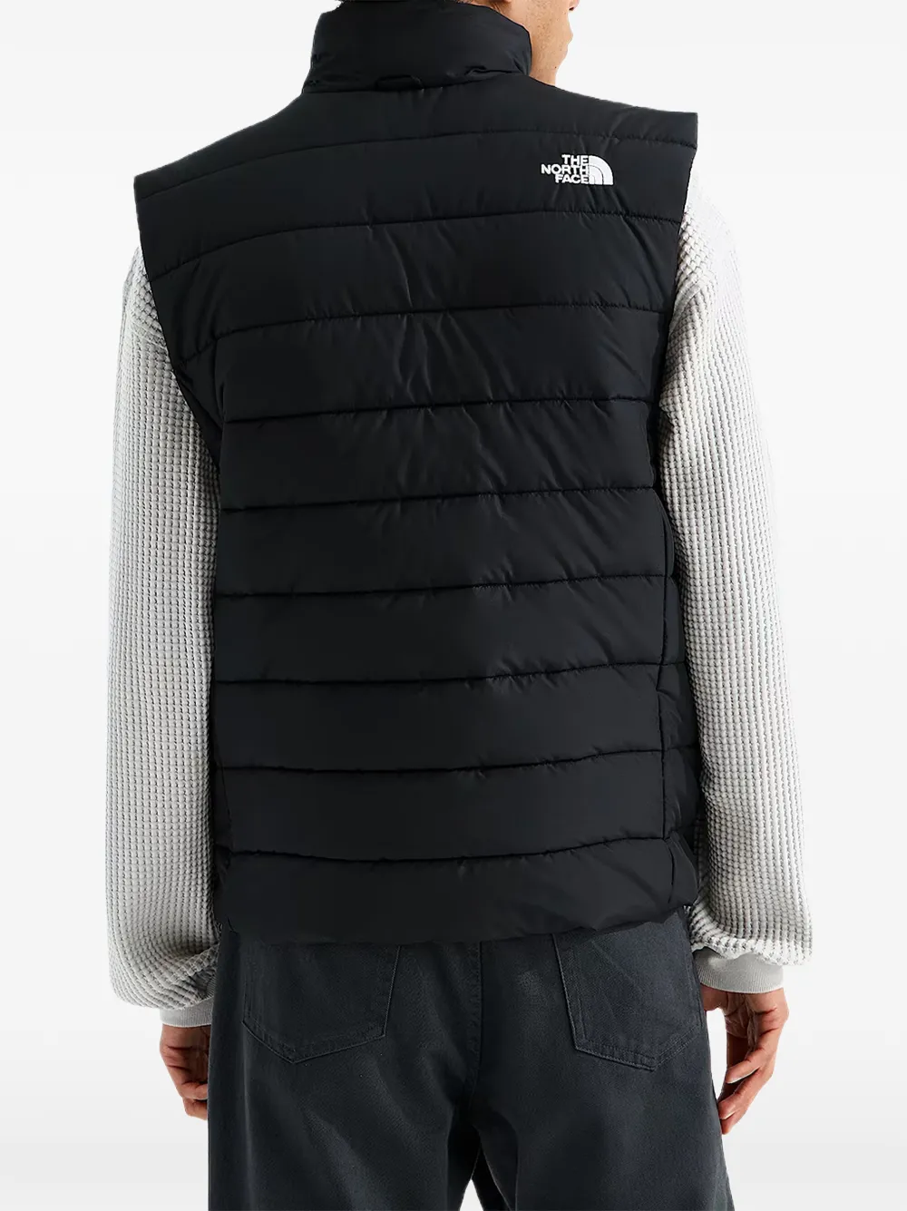 The North Face Aconcagua gewatteerde bodywarmer Zwart