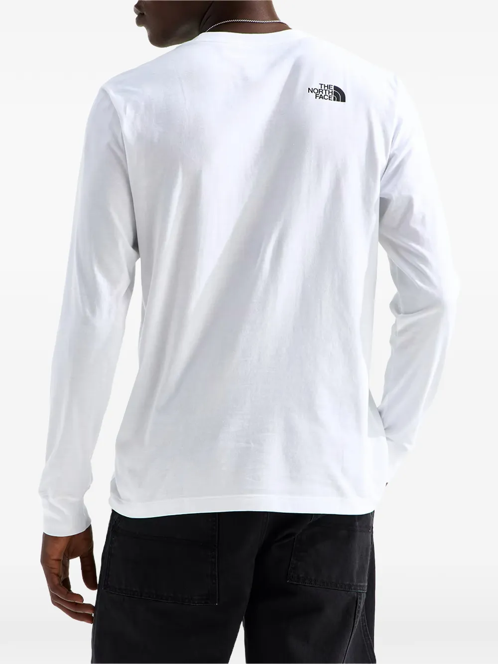 The North Face Evolution Half Dome T-shirt met lange mouwen Wit