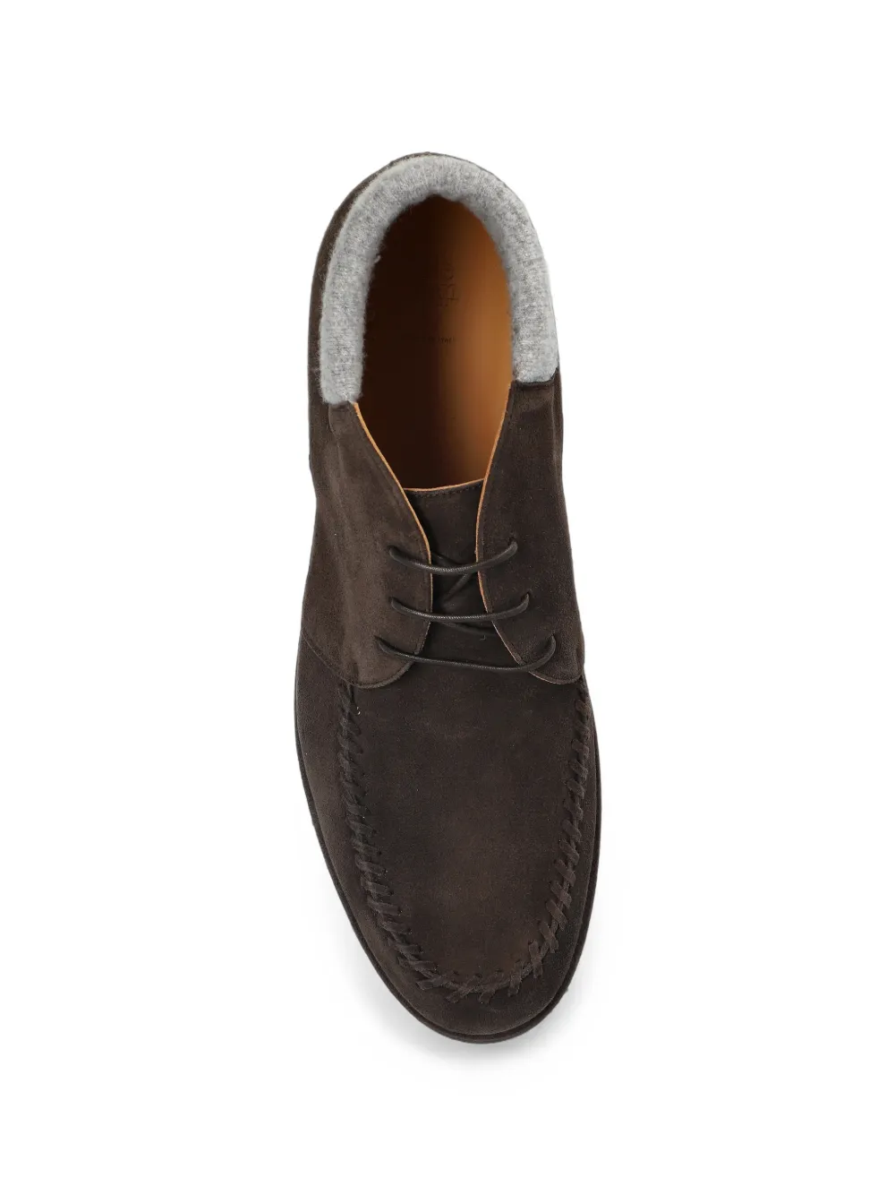 Eleventy suede lace-up ankle boots Bruin