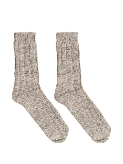 Birkenstock ribbed-knit socks