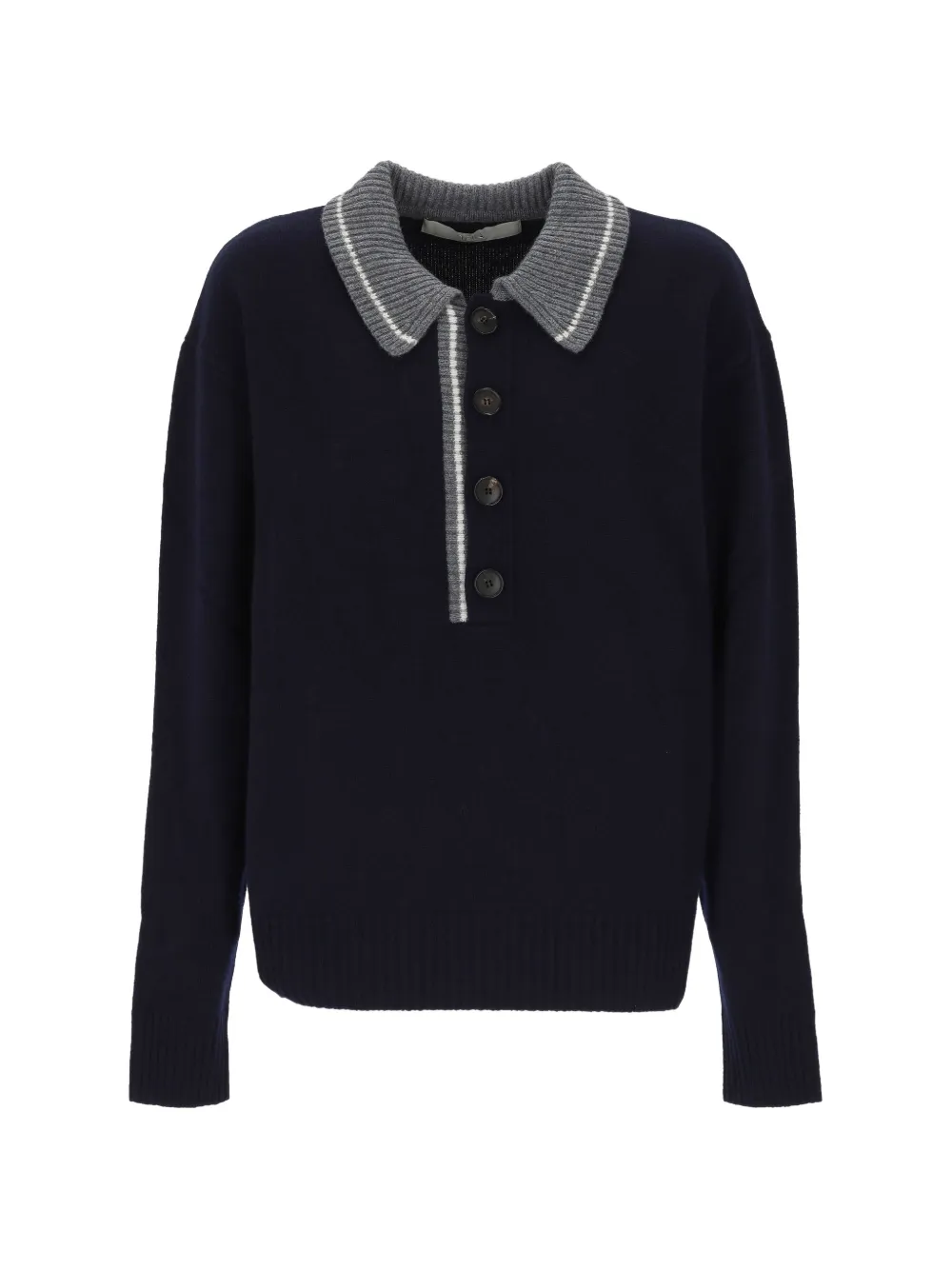 Tela button-fastening wool sweater