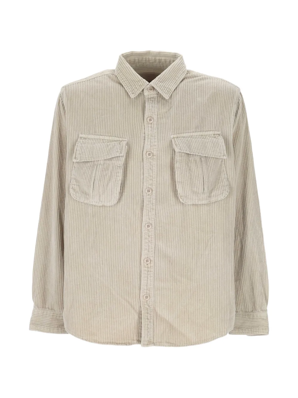 KEELING corduroy shirt jacket - Toni neutri