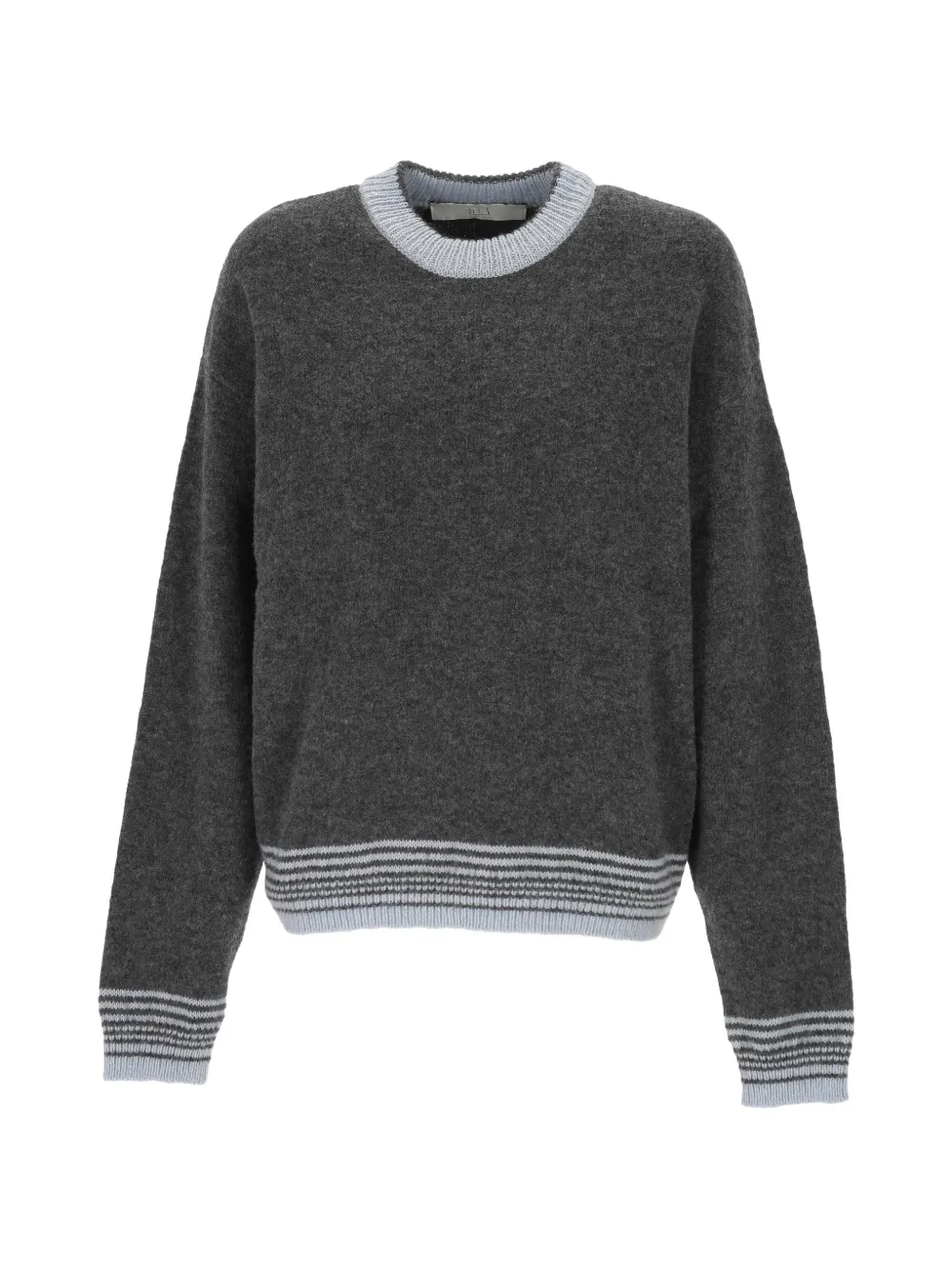 Tela contrast-trim striped-cuff sweater