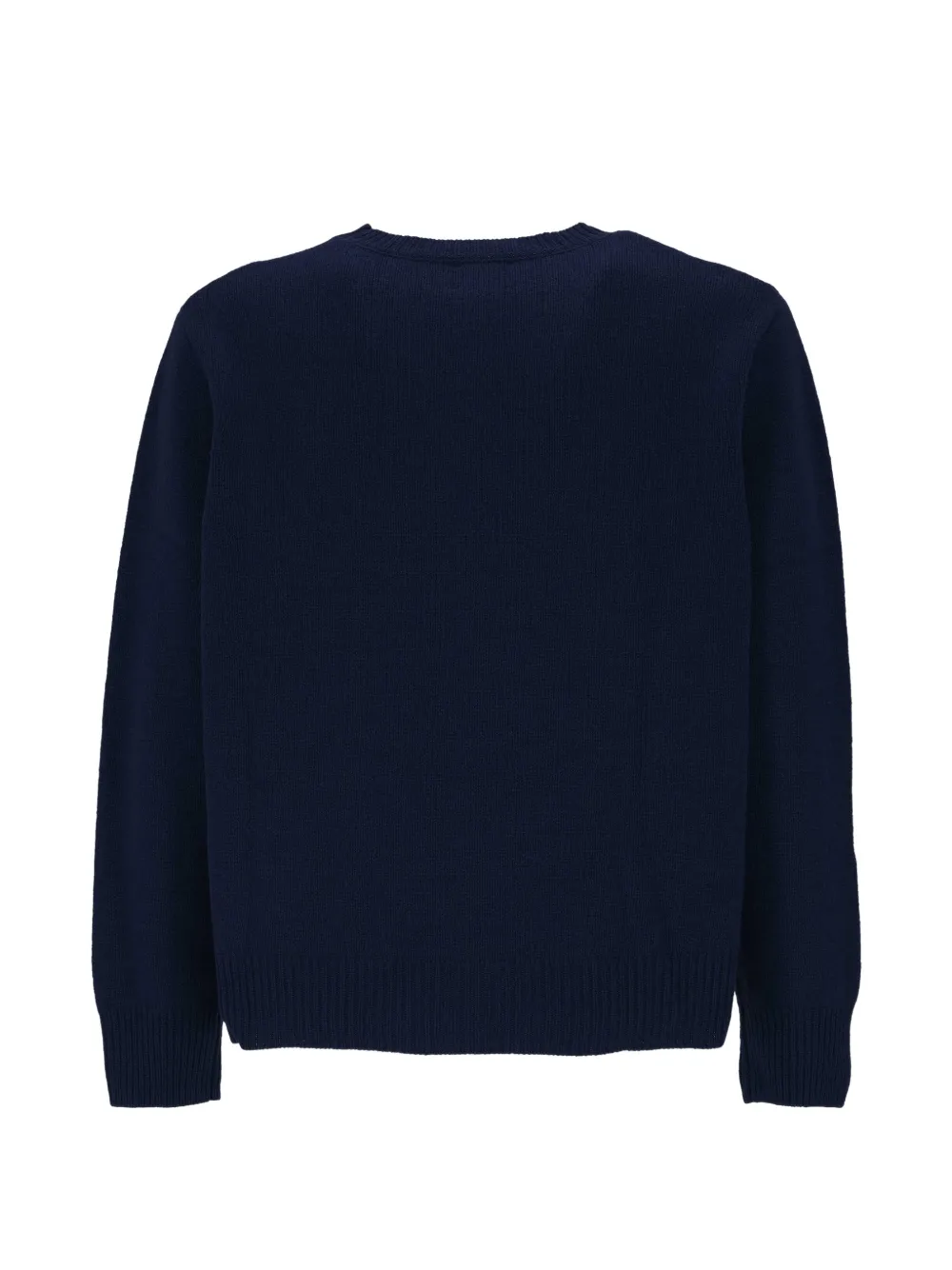 Roy Rogers crew-neck wool sweater Blauw