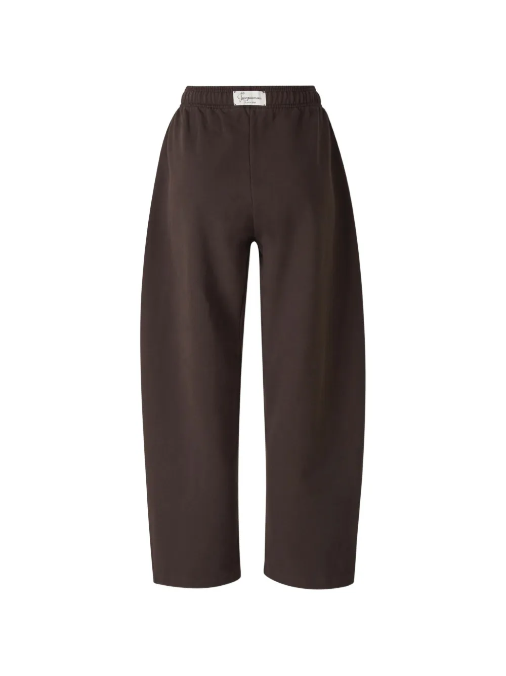 Jacquemus The Corso joggingbroek met logo-patch Bruin