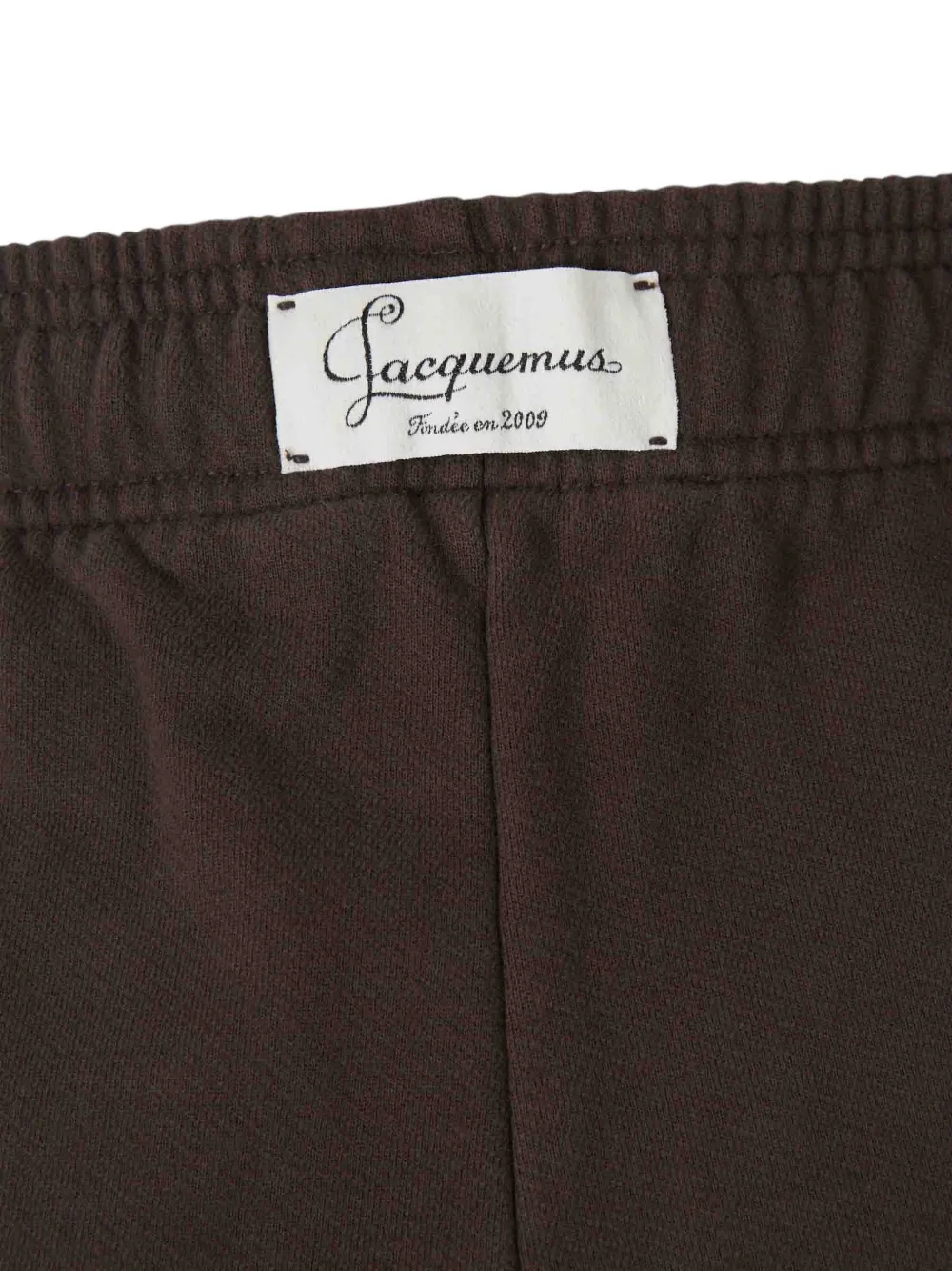 Jacquemus The Corso joggingbroek met logo-patch Bruin