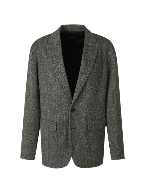 DSQUARED2 herringbone-pattern blazer