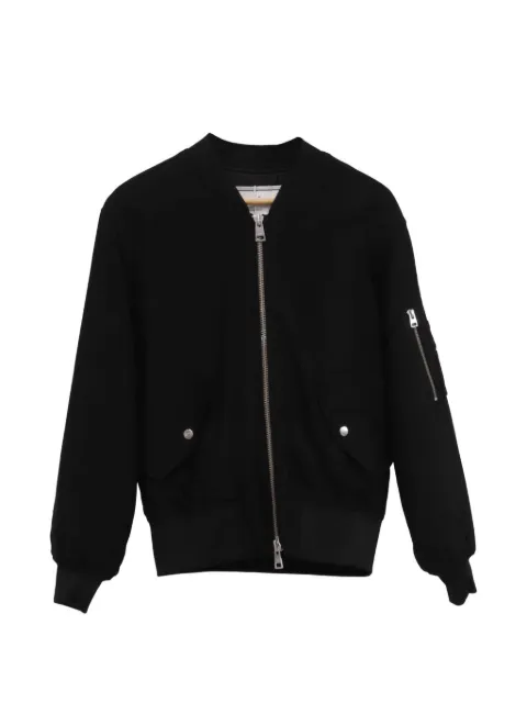 AMI Paris zip-up bomber jacket