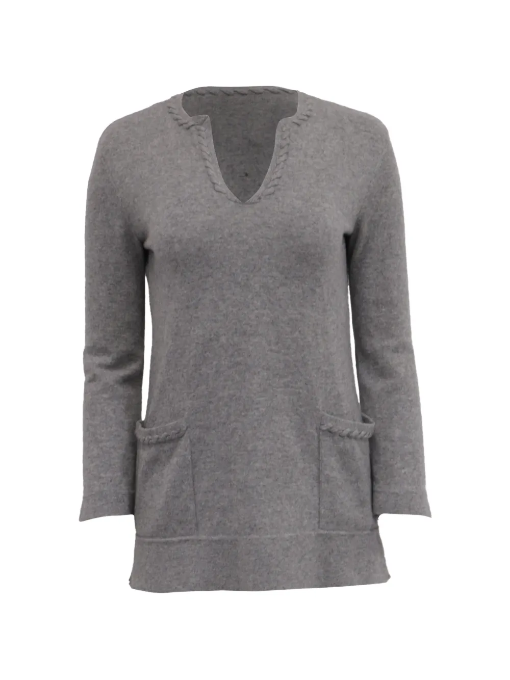 Tory Burch Sayre pocket sweater - Grigio