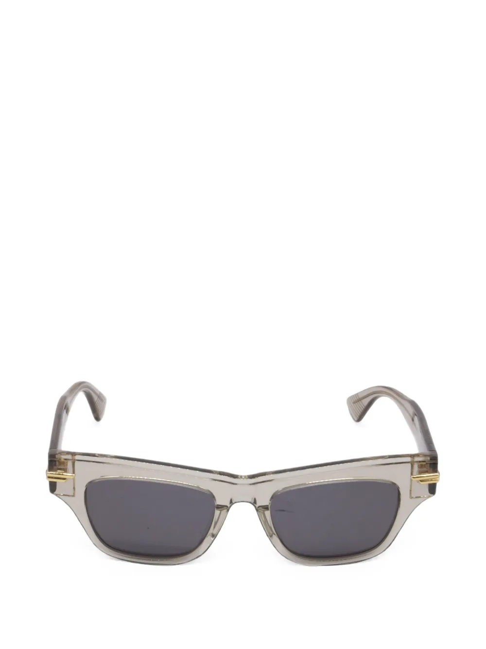 Bottega Veneta Pre-Owned Mitre BV1122S square sunglasses - Grigio