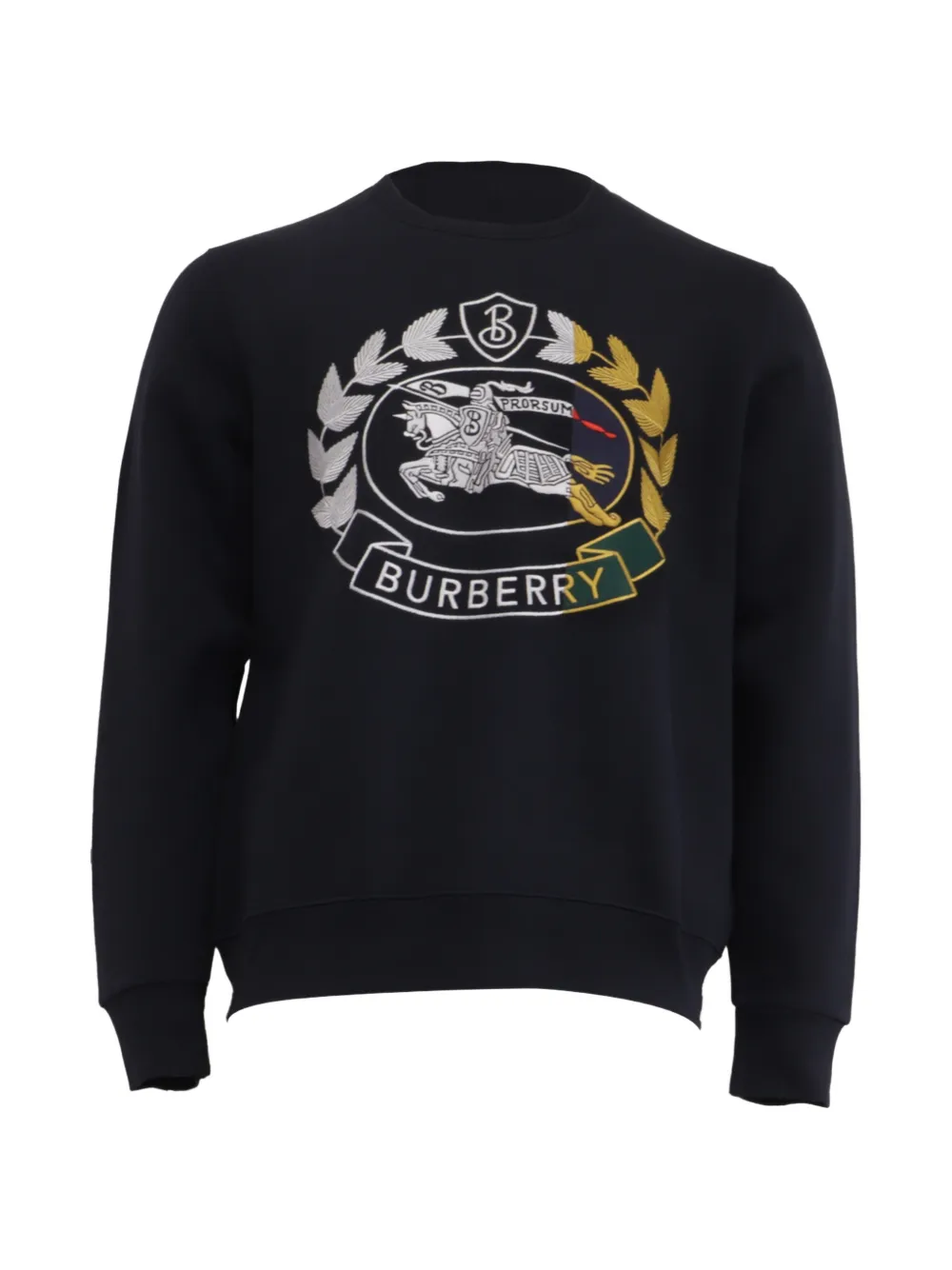 Burberry Pre-Owned Renshaw embroidered sweatshirt - Nero