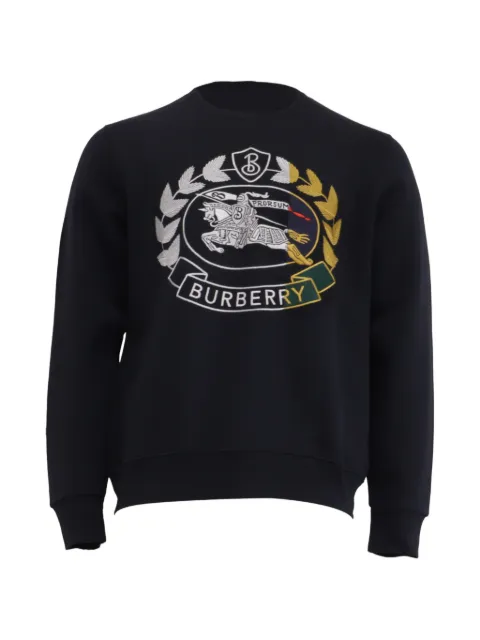 Burberry Pre-Owned Renshaw embroidered sweatshirt