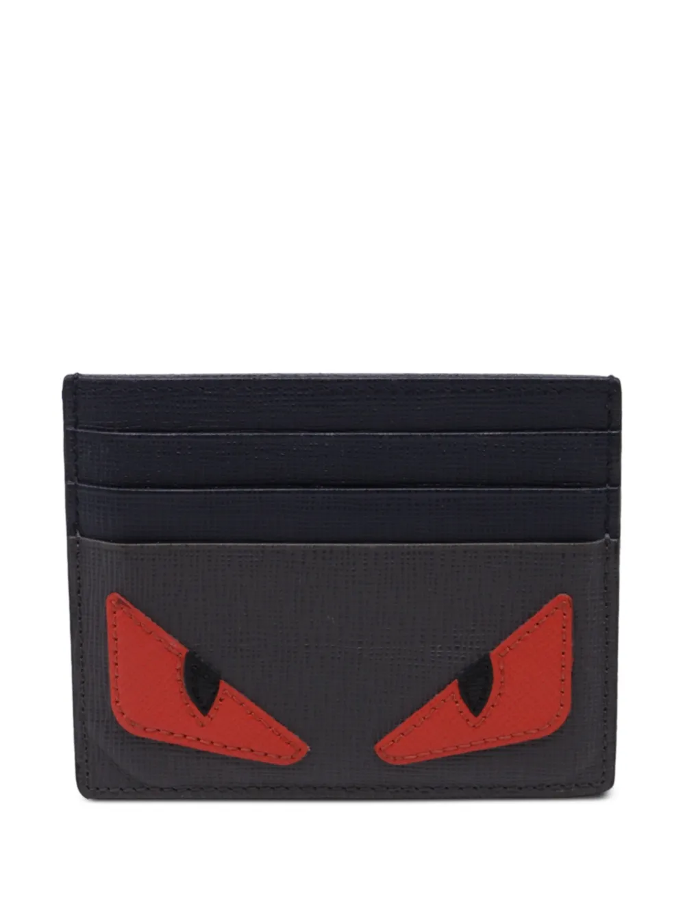 Fendi Pre-Owned Monster card holder - Grigio