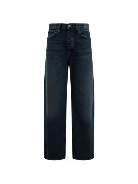 AGOLDE faded wide-leg jeans