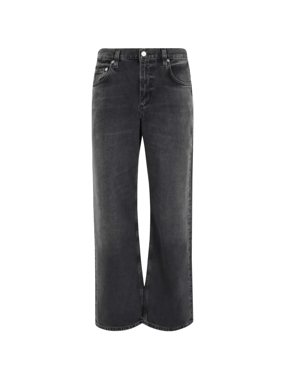 Citizens of Humanity Lindz Easy faded-effect straight-leg jeans - Grigio