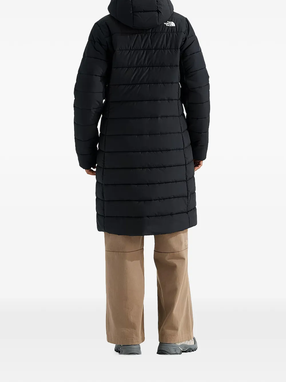 The North Face Aconcagua hooded puffer jacket Zwart