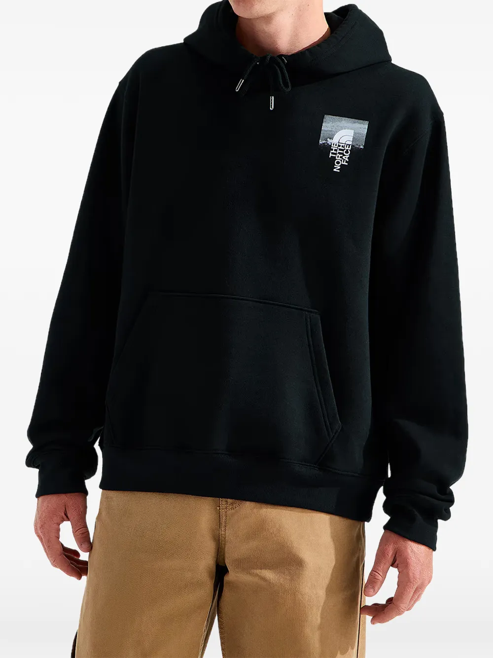 The North Face Apex '75 Collage Relaxed Hoodie "TNF Black" - Nero