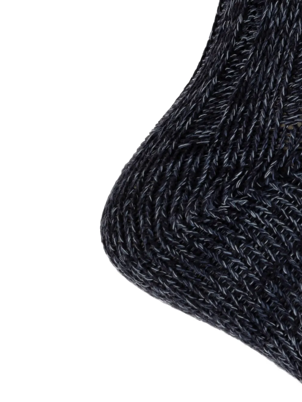 Birkenstock Ribgebreide sokken Grijs
