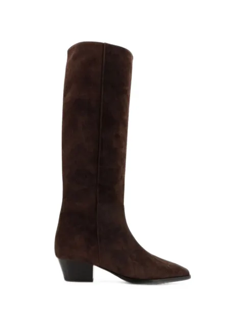 Aeyde Spitze Stiefeletten aus Wildleder