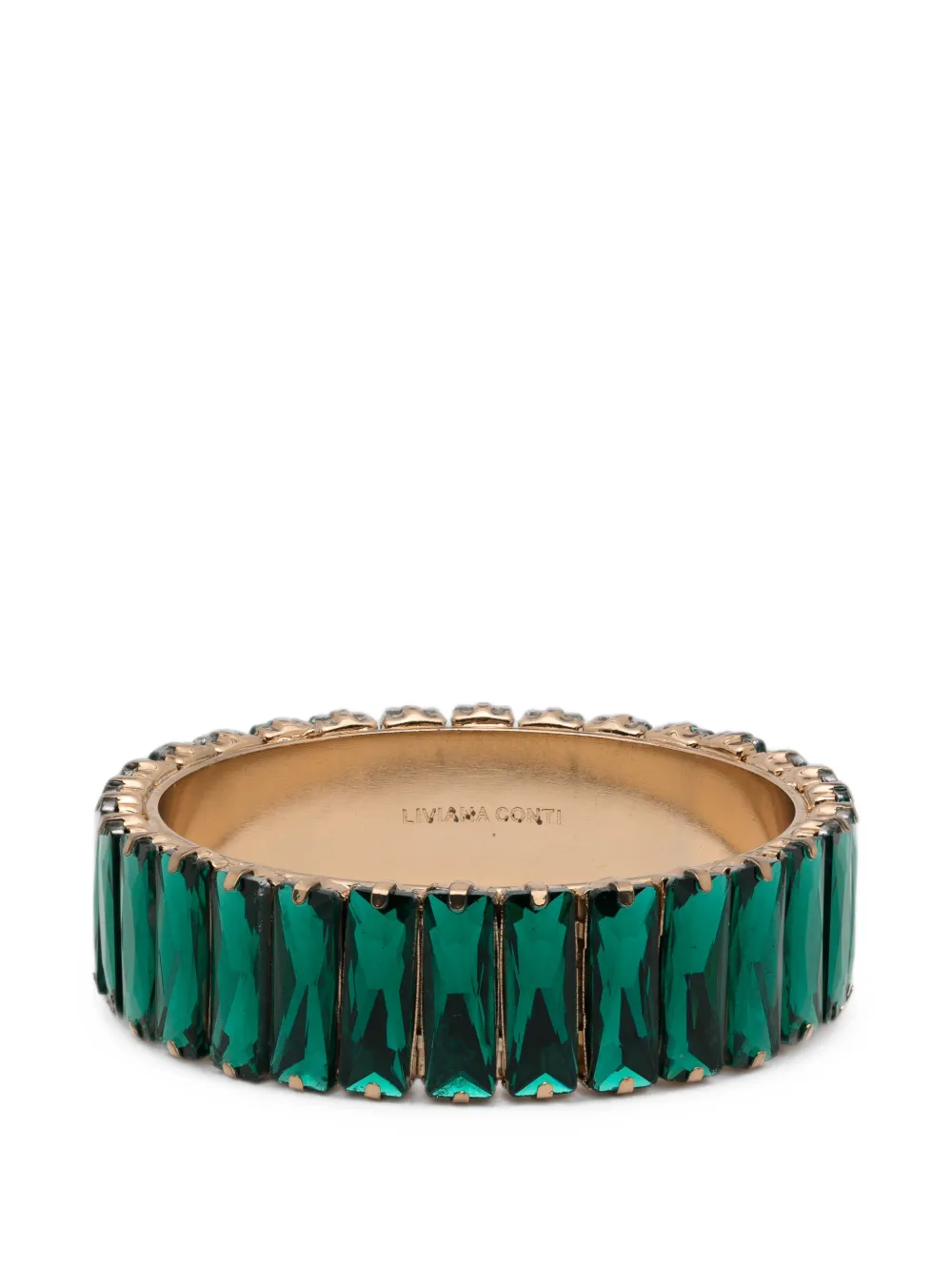 Liviana Conti crystal-embellished bangle - Oro