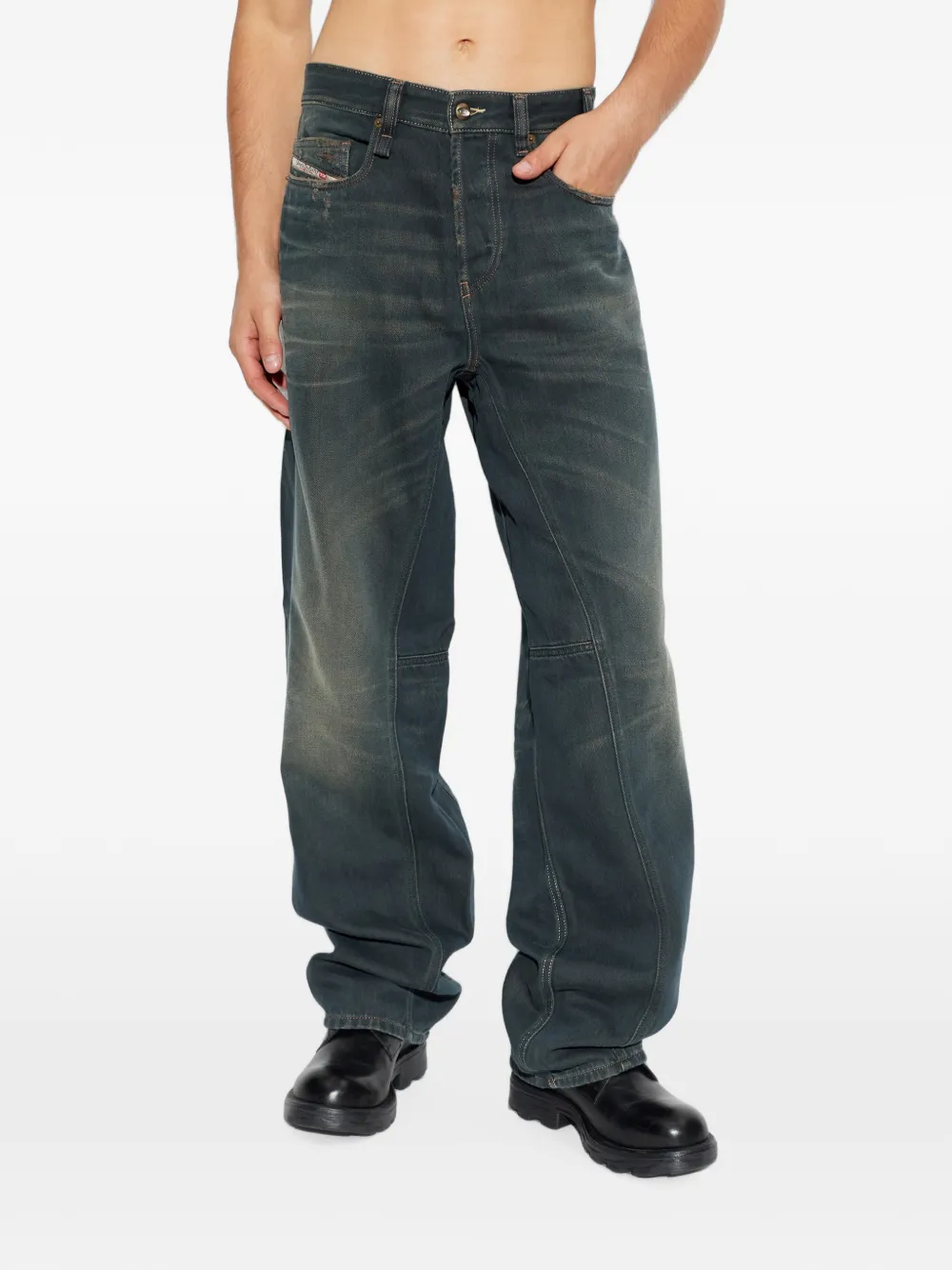 Diesel 2001 D-MACRO-U jeans Blauw