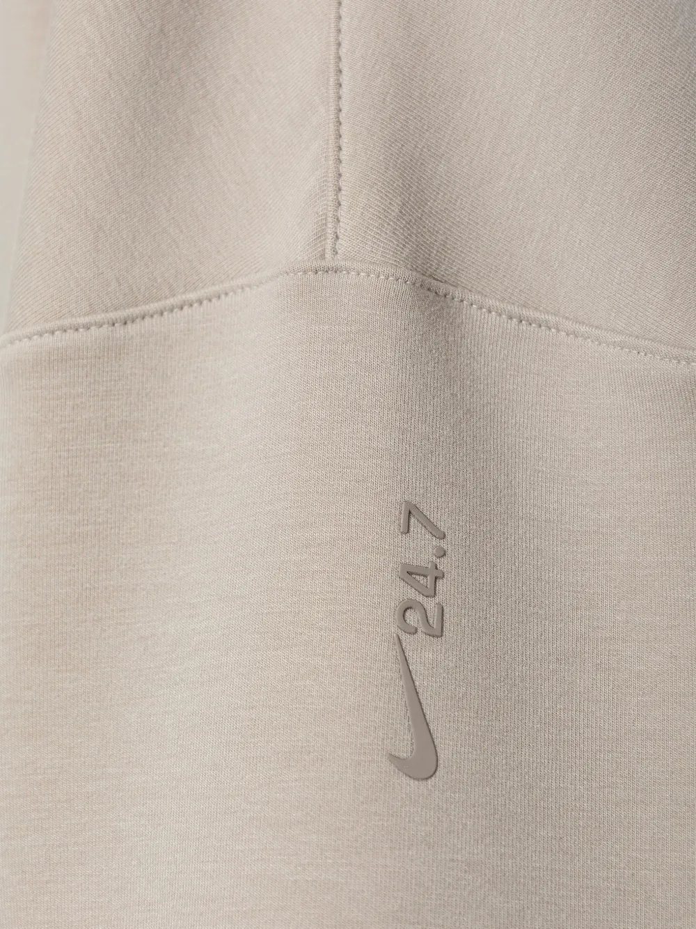 Nike Hoodie met logoprint Beige