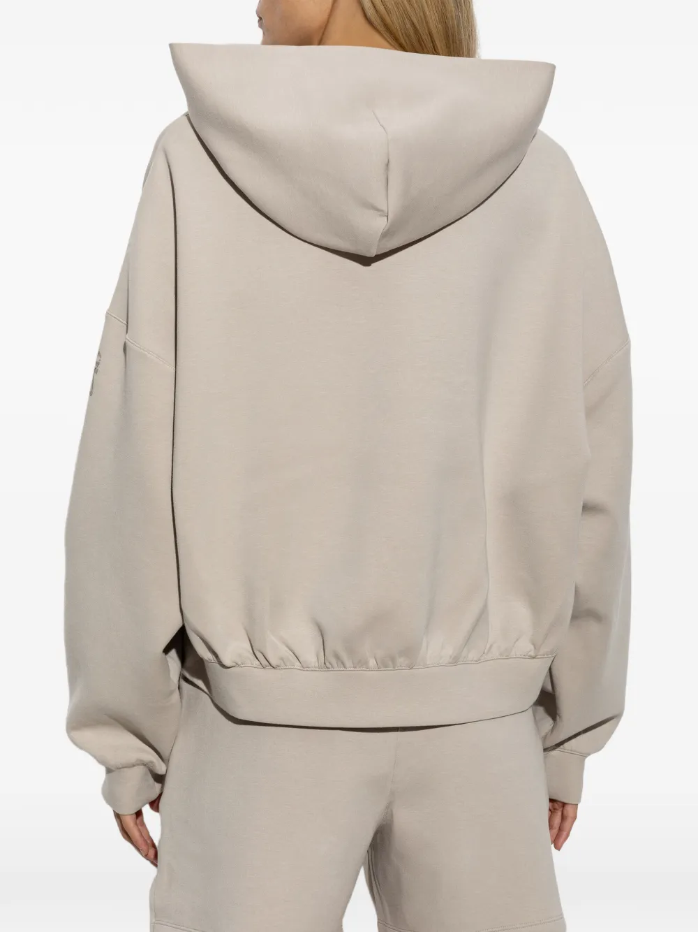 Nike Hoodie met logoprint Beige