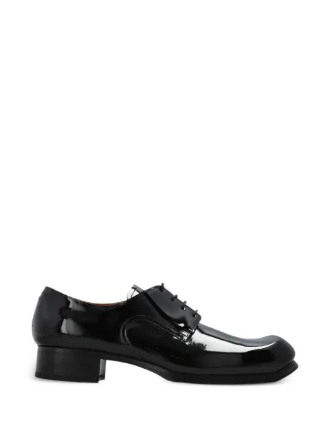 Maison Margiela patent-leather lace-up shoes