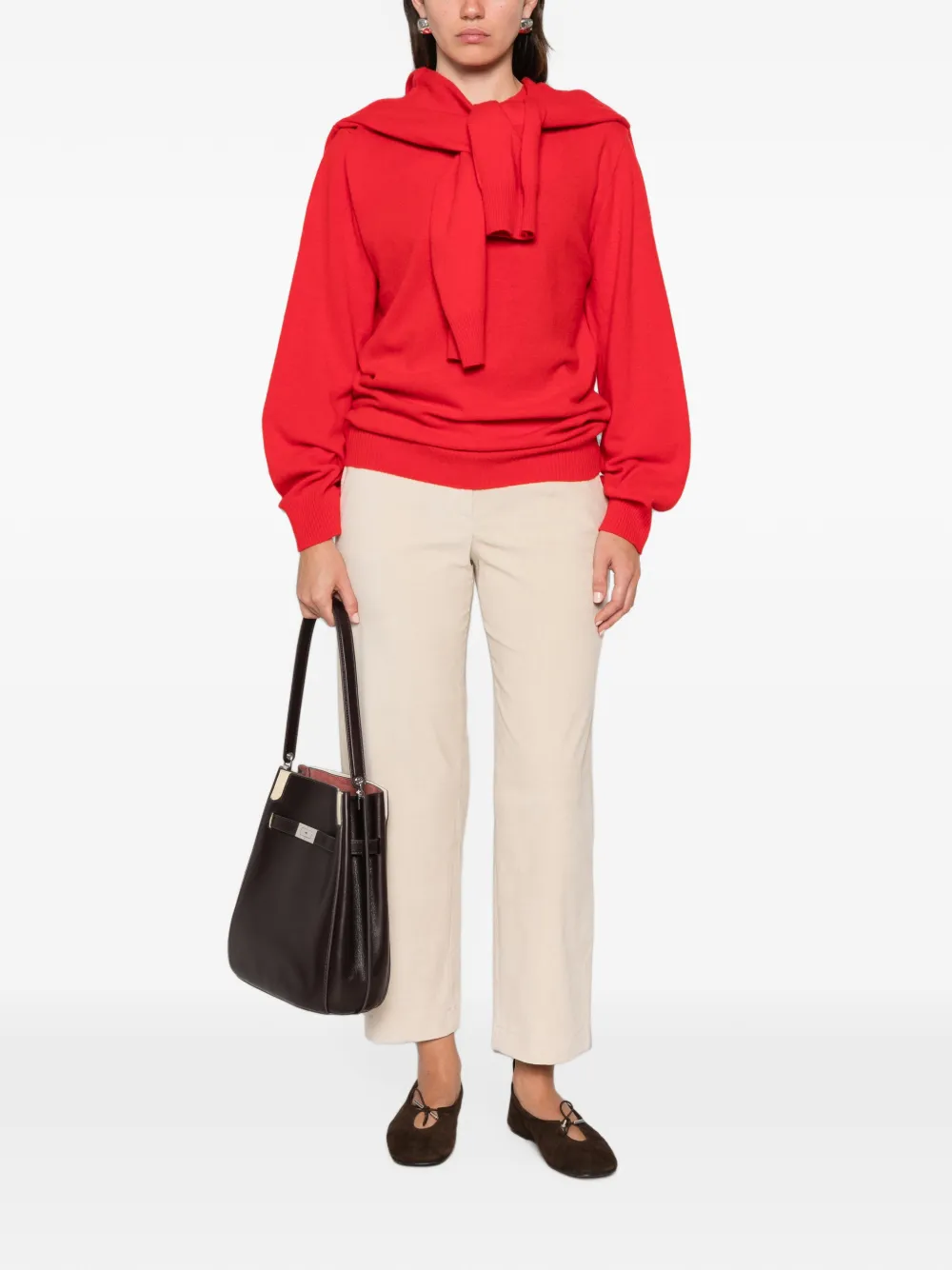 Liviana Conti Straight broek Beige