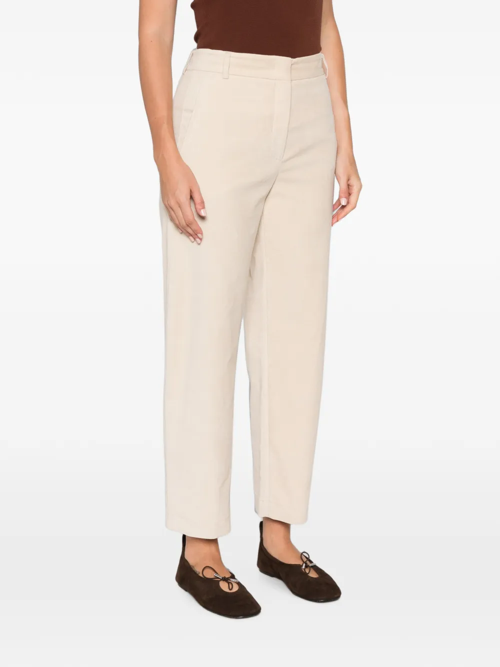 Liviana Conti Straight broek Beige