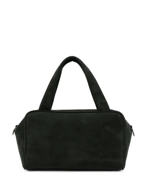 Liviana Conti suede top-handle tote bag