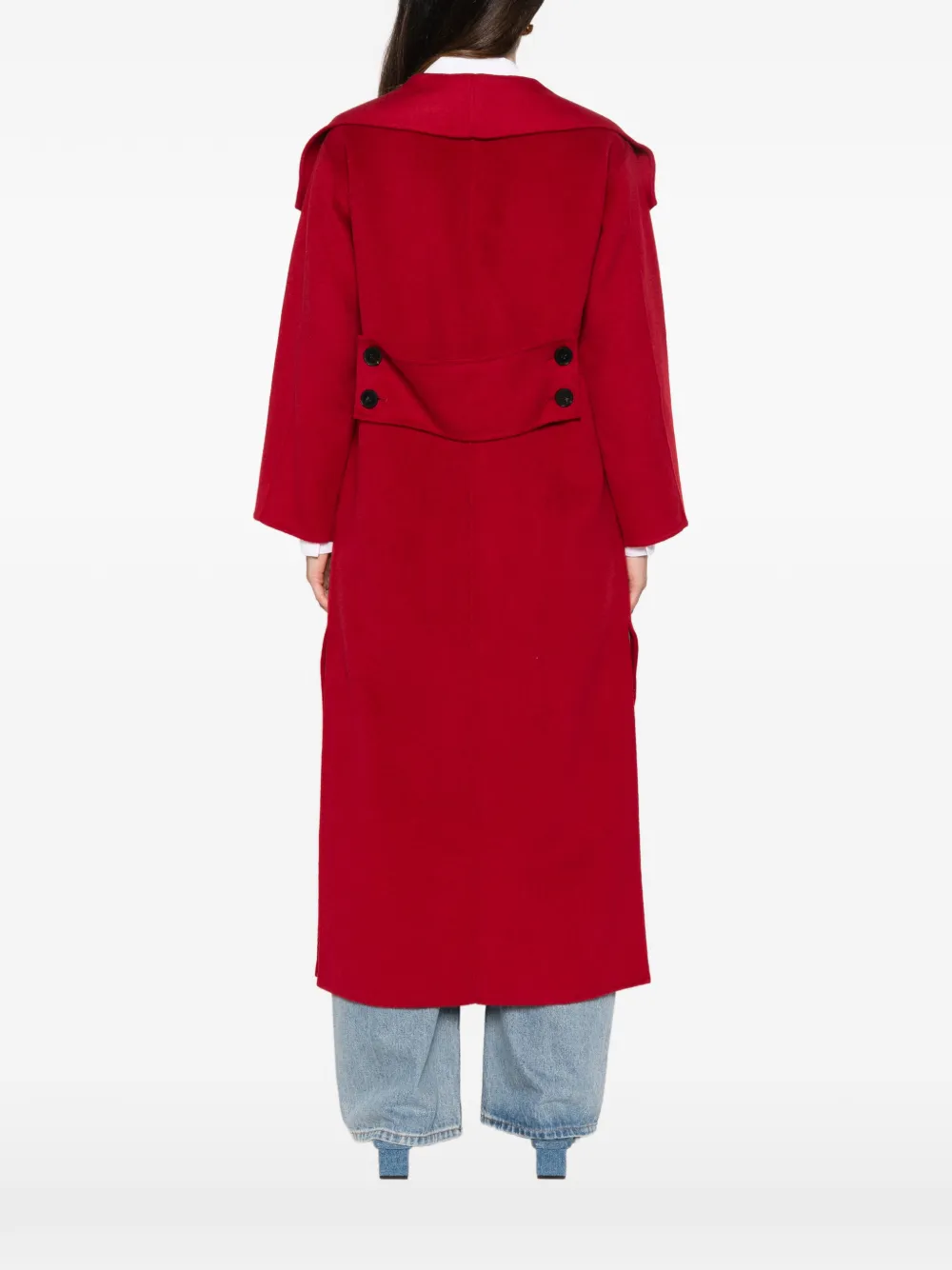 Liviana Conti Oversized jas Rood