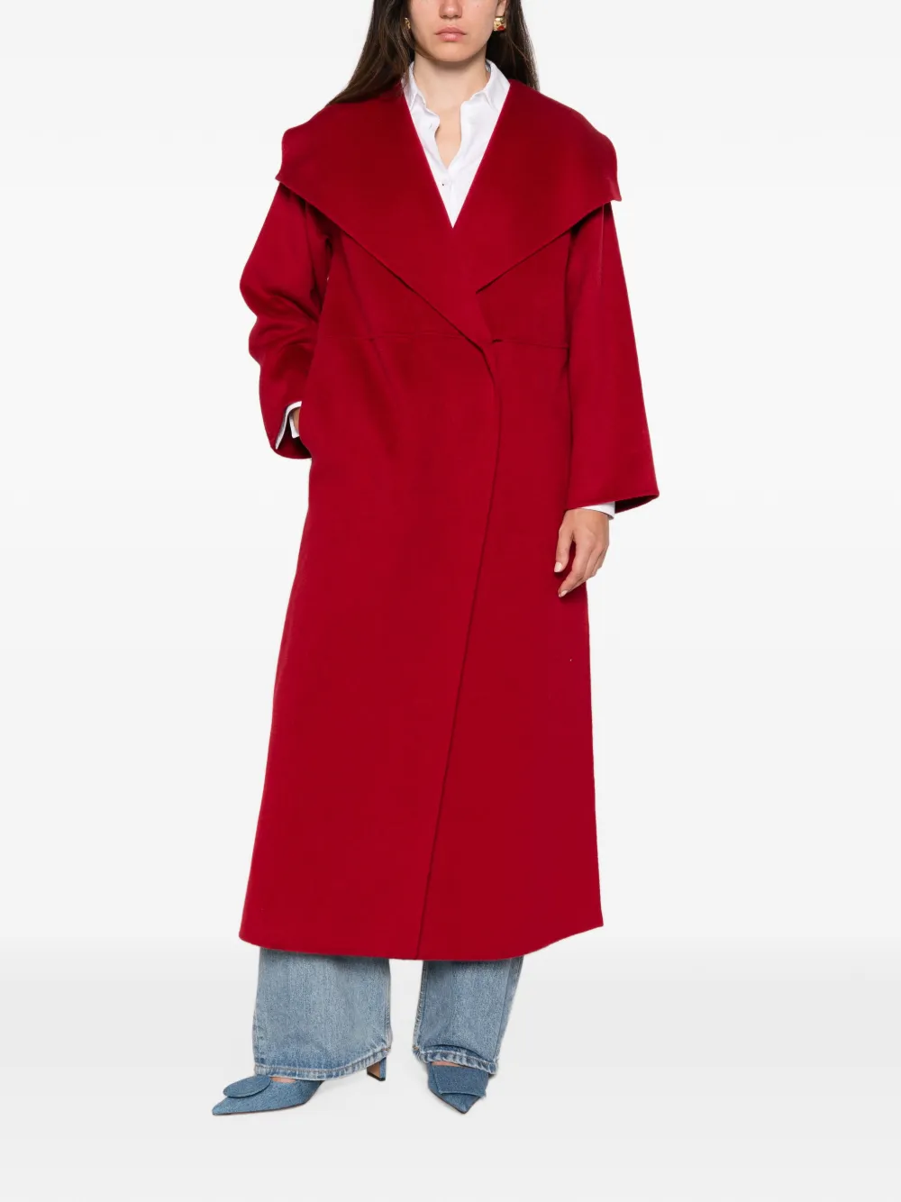 Liviana Conti Oversized jas Rood
