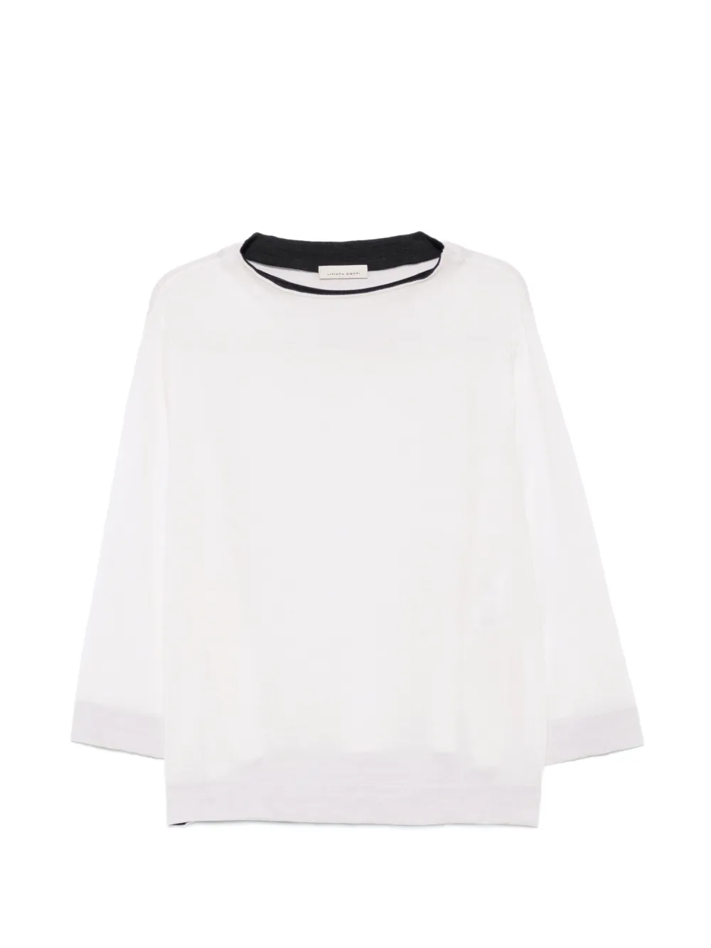 Liviana Conti side-slit sweater