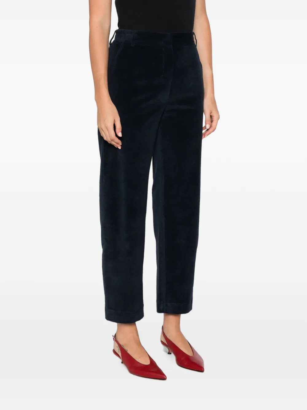 Liviana Conti Straight broek Blauw