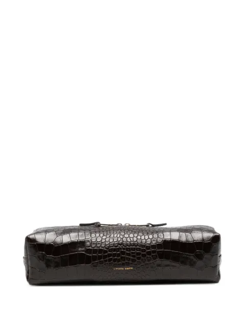 Liviana Conti croc-effect clutch bag