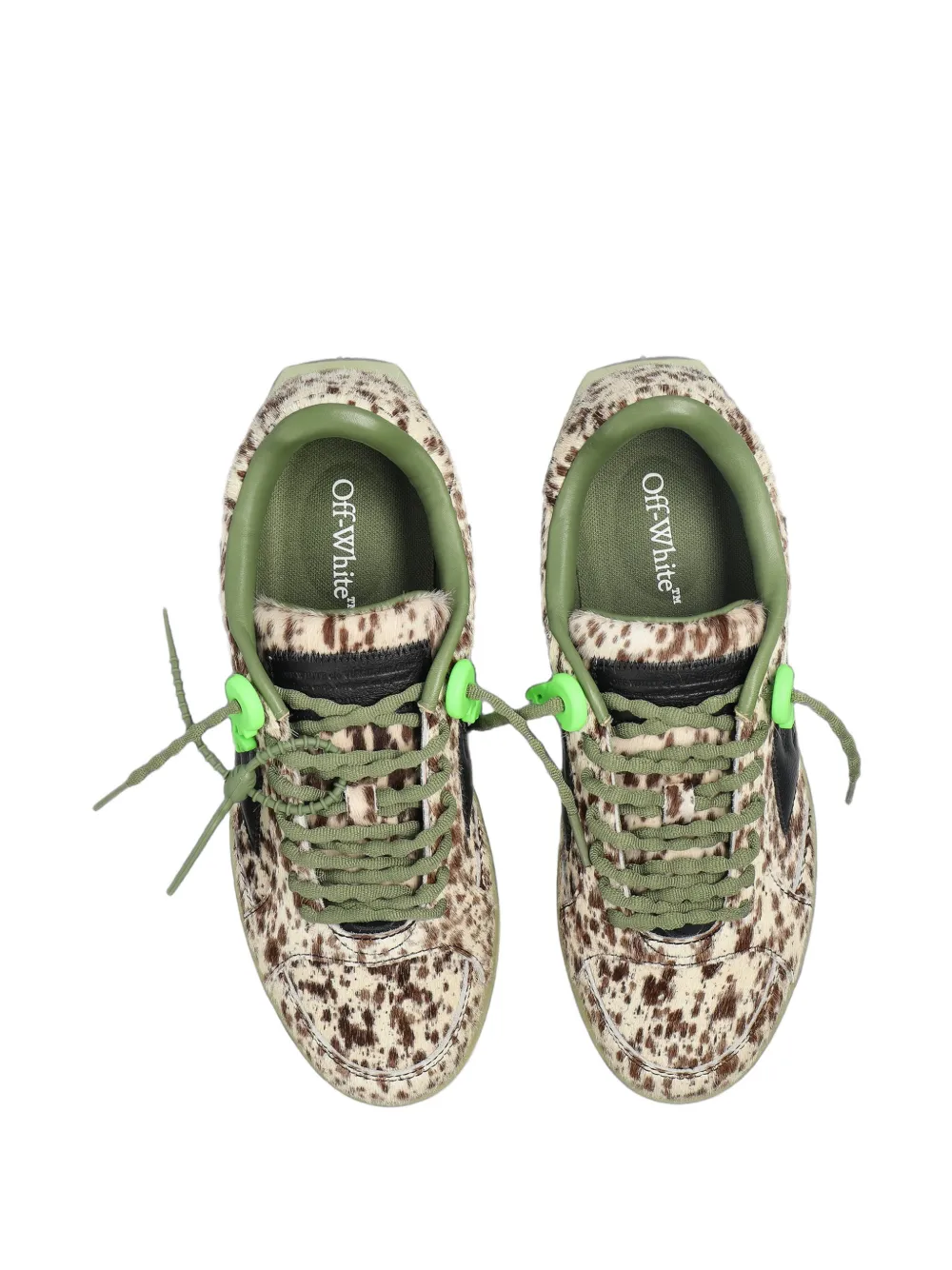Off-White End Of Play animal-print sneakers Beige
