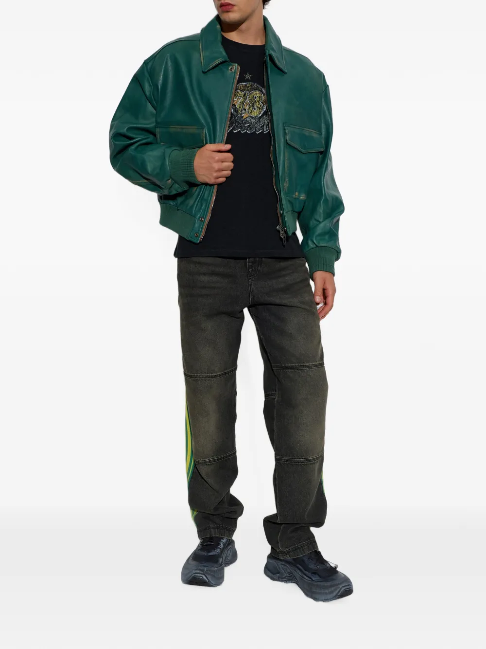 Diesel D-Arbus-FSJ1 jeans Zwart