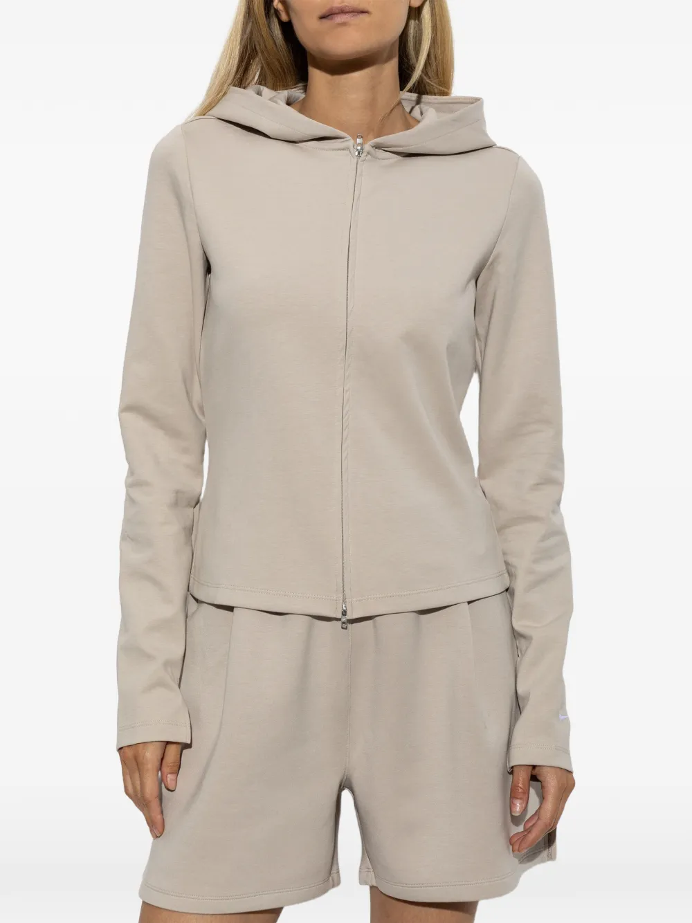 Nike Hoodie met rits Beige