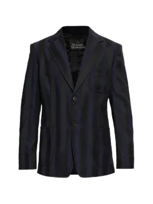 Vivienne Westwood Captain double-breasted Blazer | Grey | FARFETCH