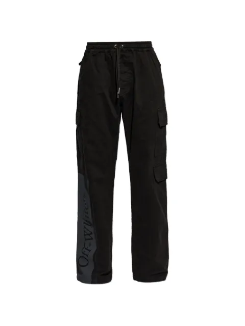 Off-White logo-print cargo pants