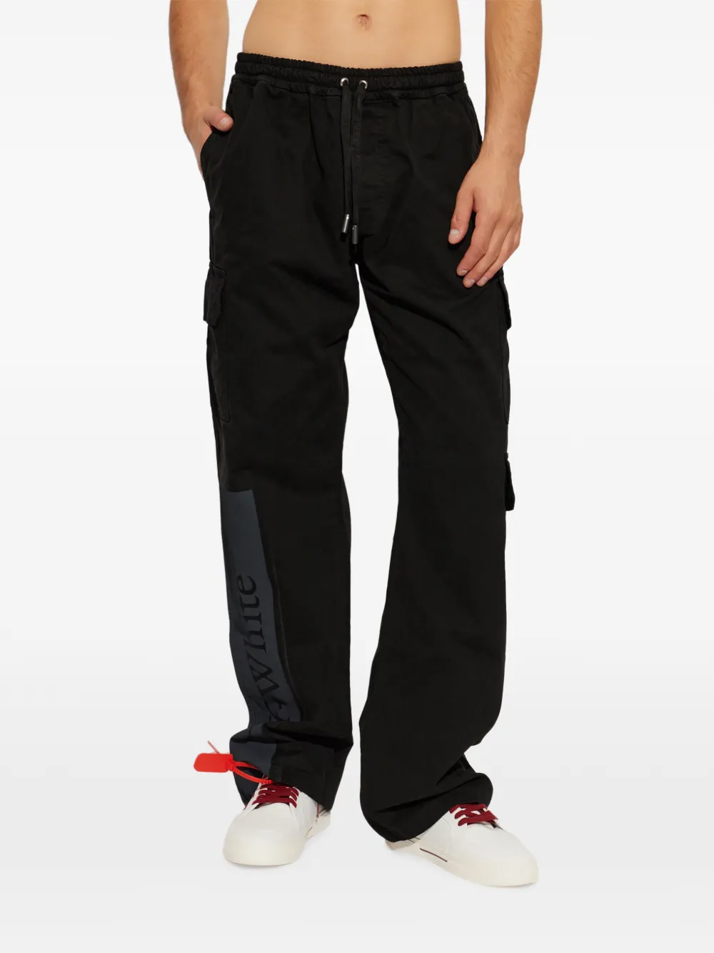 Off-White Cargo broek Zwart