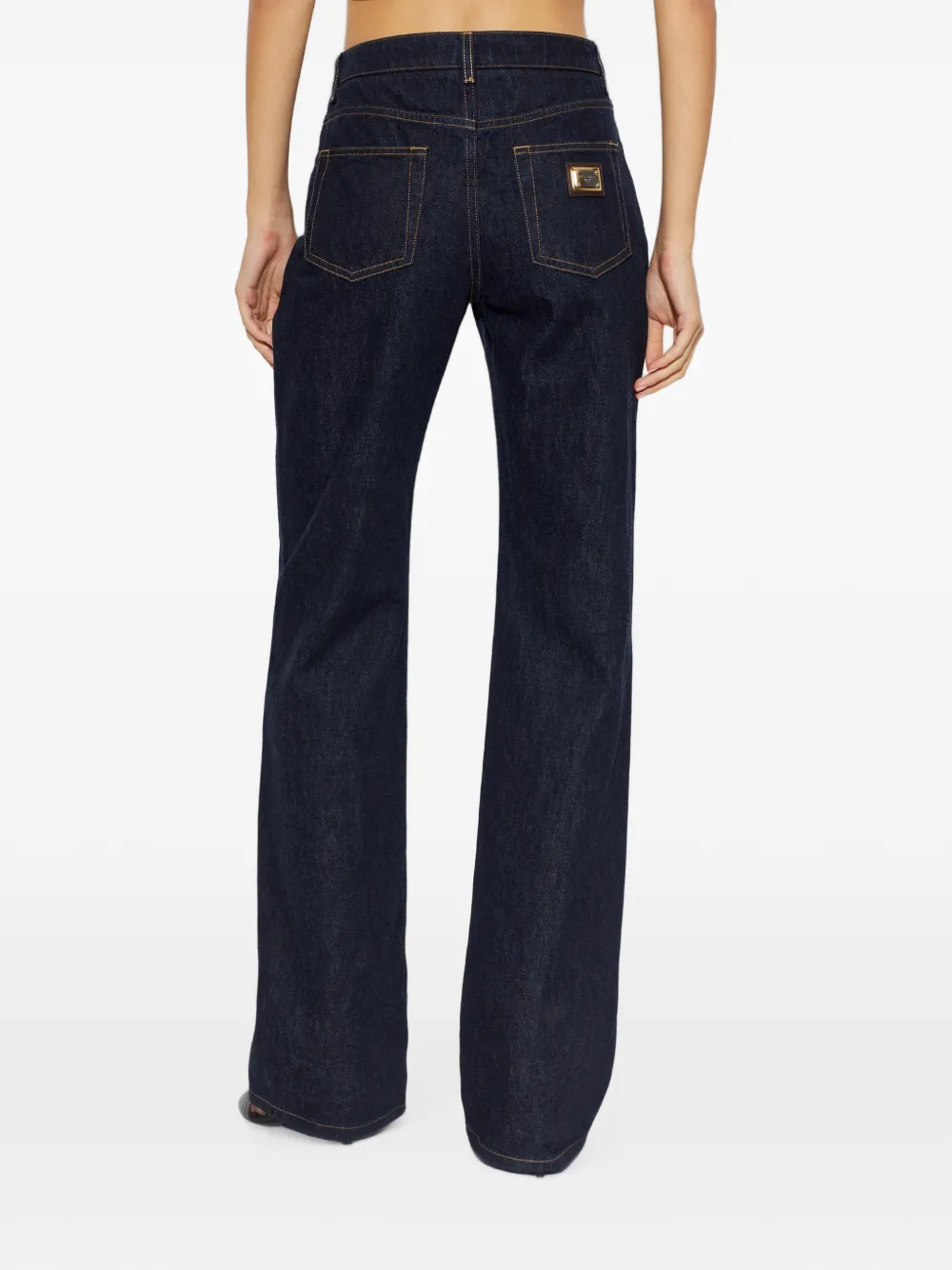 Dolce & Gabbana Straight jeans Blauw