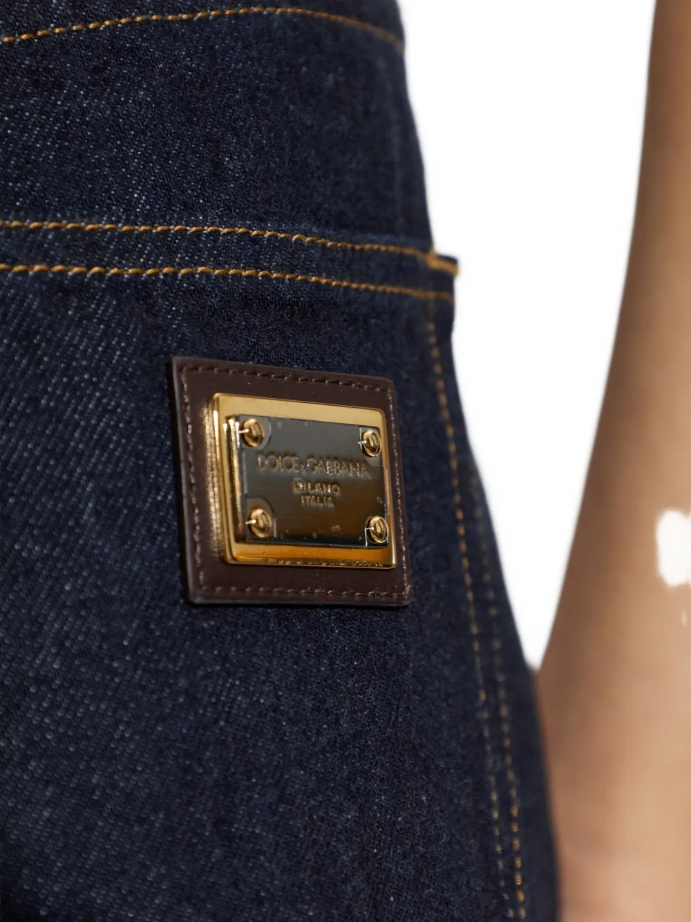 Dolce & Gabbana Straight jeans Blauw