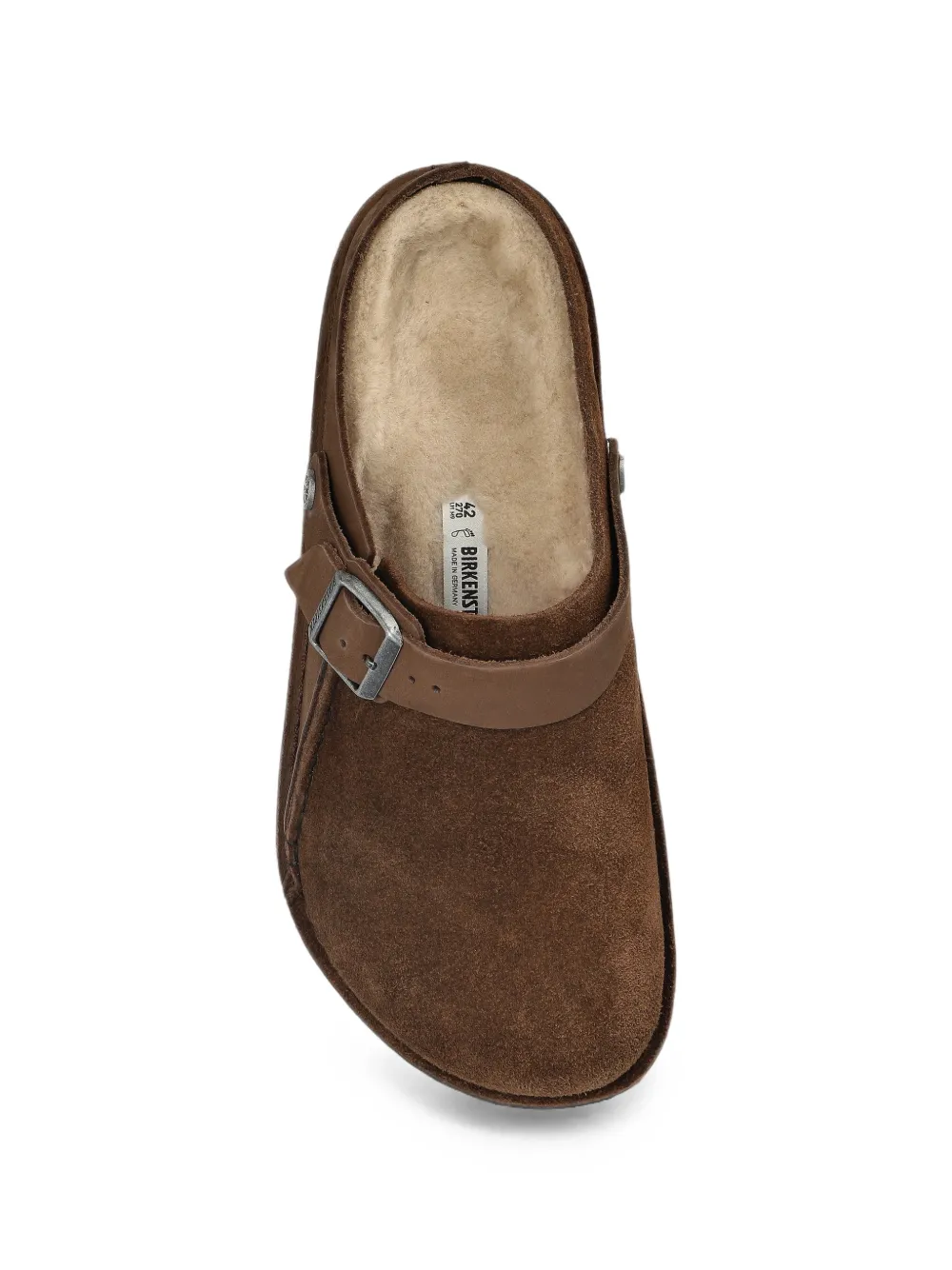 Birkenstock Lutry Premium Split mulea Bruin